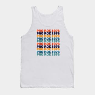 PRO ROE 1973 (Vintage colored stack) Tank Top